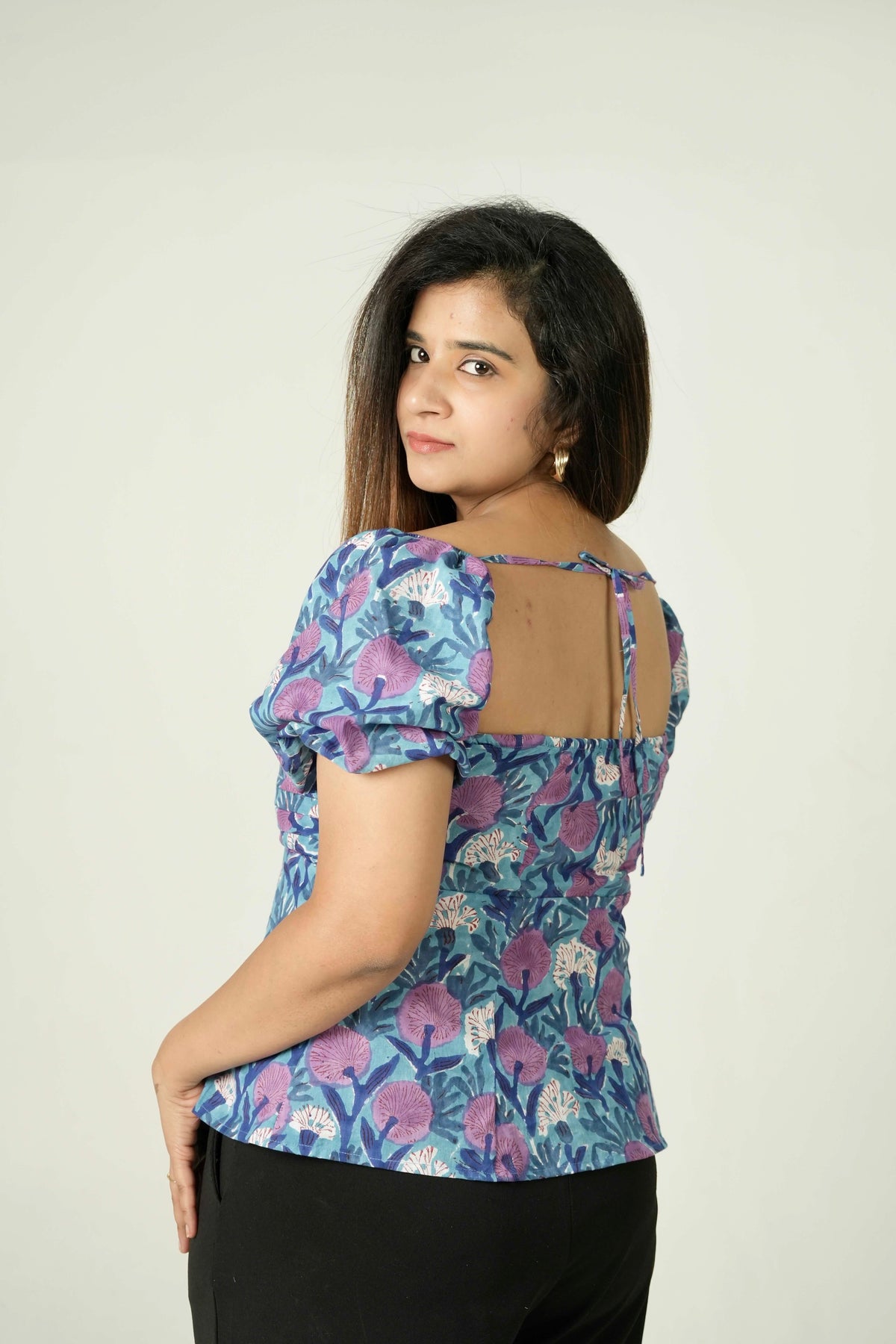 Daisy Blue Top