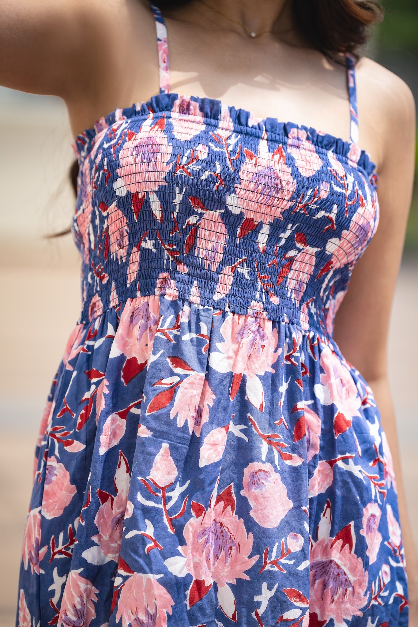 Azure Petal Dress