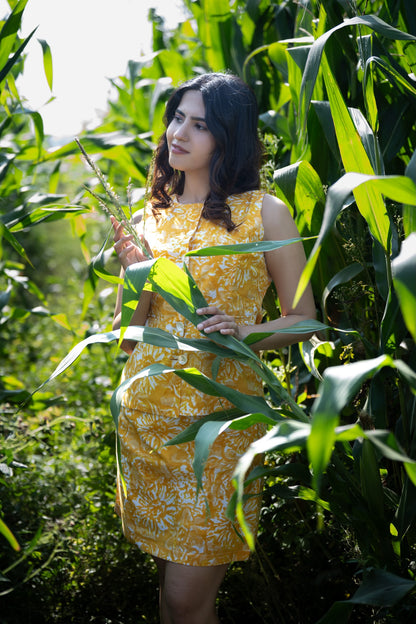 Golden Bloom Co-ord Set
