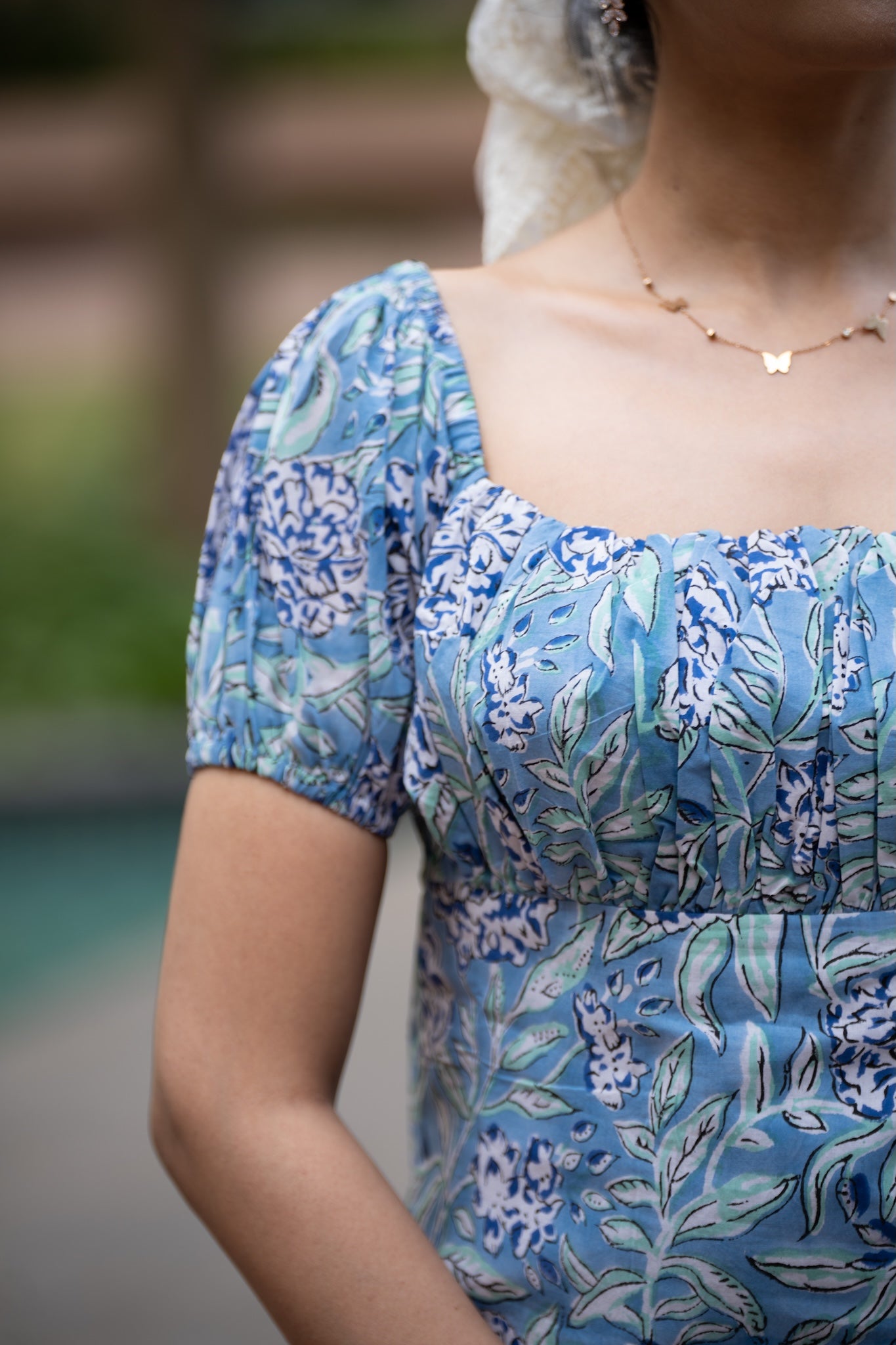Sky Blossom Dress